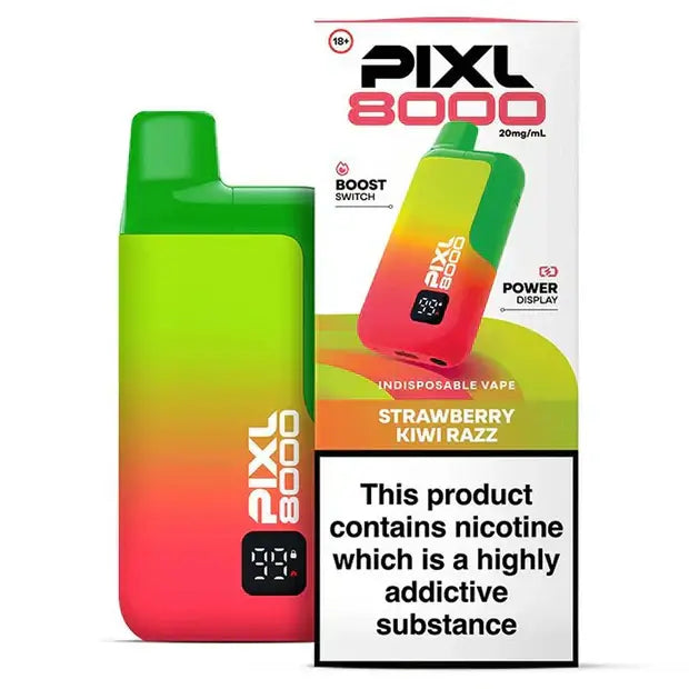 PIXL STRAWBERRY KIWI RAZZ 8000 Vape Kit