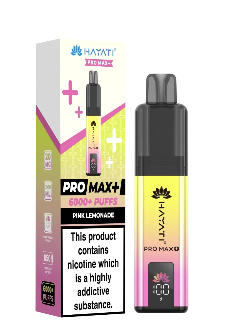 Hayati Pro Max Plus 6000 Pink Lemonade Kit image