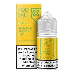 Pineapple Passion Lime Nic Salt E-Liquid by Pod Salt Nexus