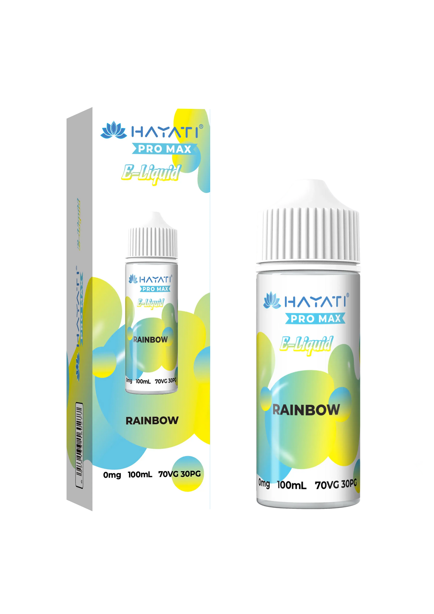 Hayati Pro Max Eliquid 70/30 - Rainbow - 100ml
