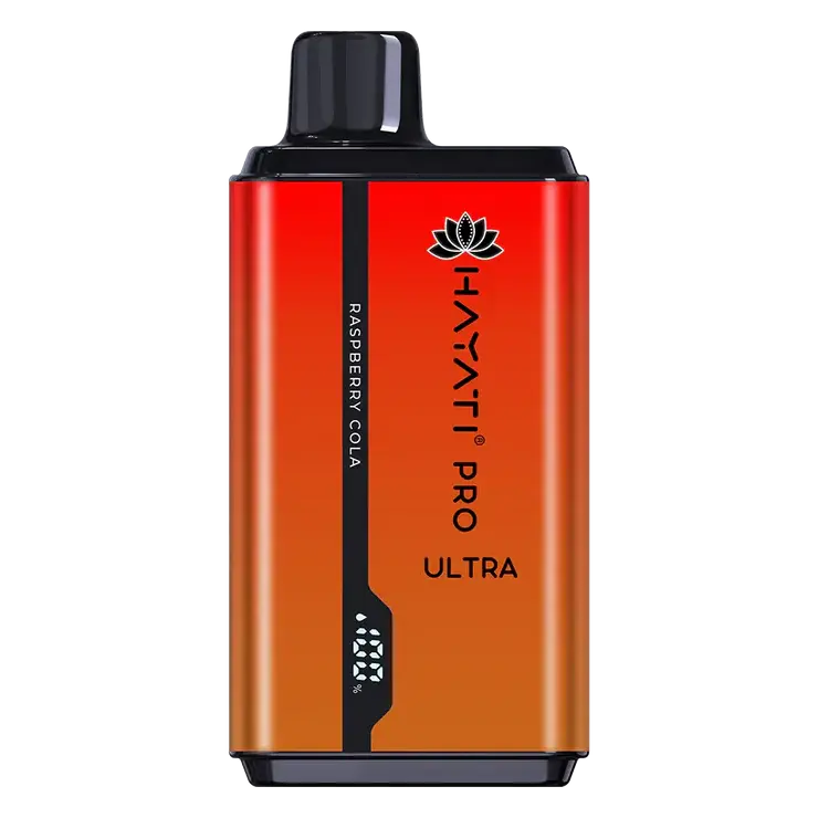 Hayati Pro Ultra 15000 Raspberry Cola 0 Nicotine Disposable Vape