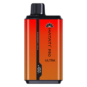 Hayati Pro Ultra 15000 Raspberry Cola 0 Nicotine Disposable Vape