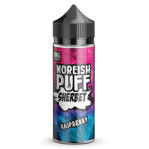 Raspberry Sherbet Shortfill E-Liquid by Moreish Puff 100ml