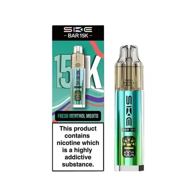 SKE Bar 15K Fresh Menthol Mojito Prefilled Vape Kit