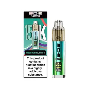 SKE Bar 15K Fresh Menthol Mojito Prefilled Vape Kit