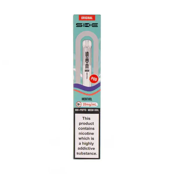 Menthol Crystal Bar 600 Prefilled Pod by SKE