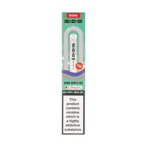 Sour Apple Ice Crystal Bar 600 Prefilled Pod by SKE