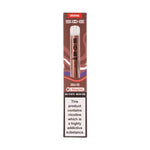 SKE Crystal Bar 600 Cola Ice Prefilled Pod Kit packaging with nicotine warning and 600 puffs information.