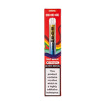 SKE Crystal Bar 600 Fruit Medley Prefilled Pod Kit packaging with vibrant colors and nicotine warning label.