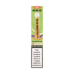 SKE Crystal Bar 600 Kiwi Passion Guava Prefilled Pod Kit packaging with nicotine warning and product details.