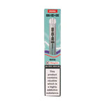 SKE Crystal Bar 600 Menthol Prefilled Pod Kit packaging showcasing menthol flavor and nicotine information.
