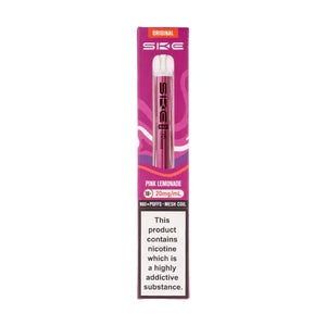 SKE Crystal Bar 600 Pink Lemonade Prefilled Pod Kit packaging showcasing the product details and flavor options