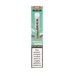 SKE Crystal Bar 600 Sour Apple Ice Prefilled Pod Kit packaging with nicotine warning and product details.