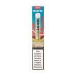 SKE Crystal Bar 600 Sour Pineapple Ice Prefilled Pod Kit featuring vibrant packaging and nicotine warning.