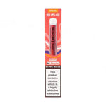 SKE Crystal Bar 600 Watermelon Strawberry Prefilled Pod Kit packaging with nicotine warning label