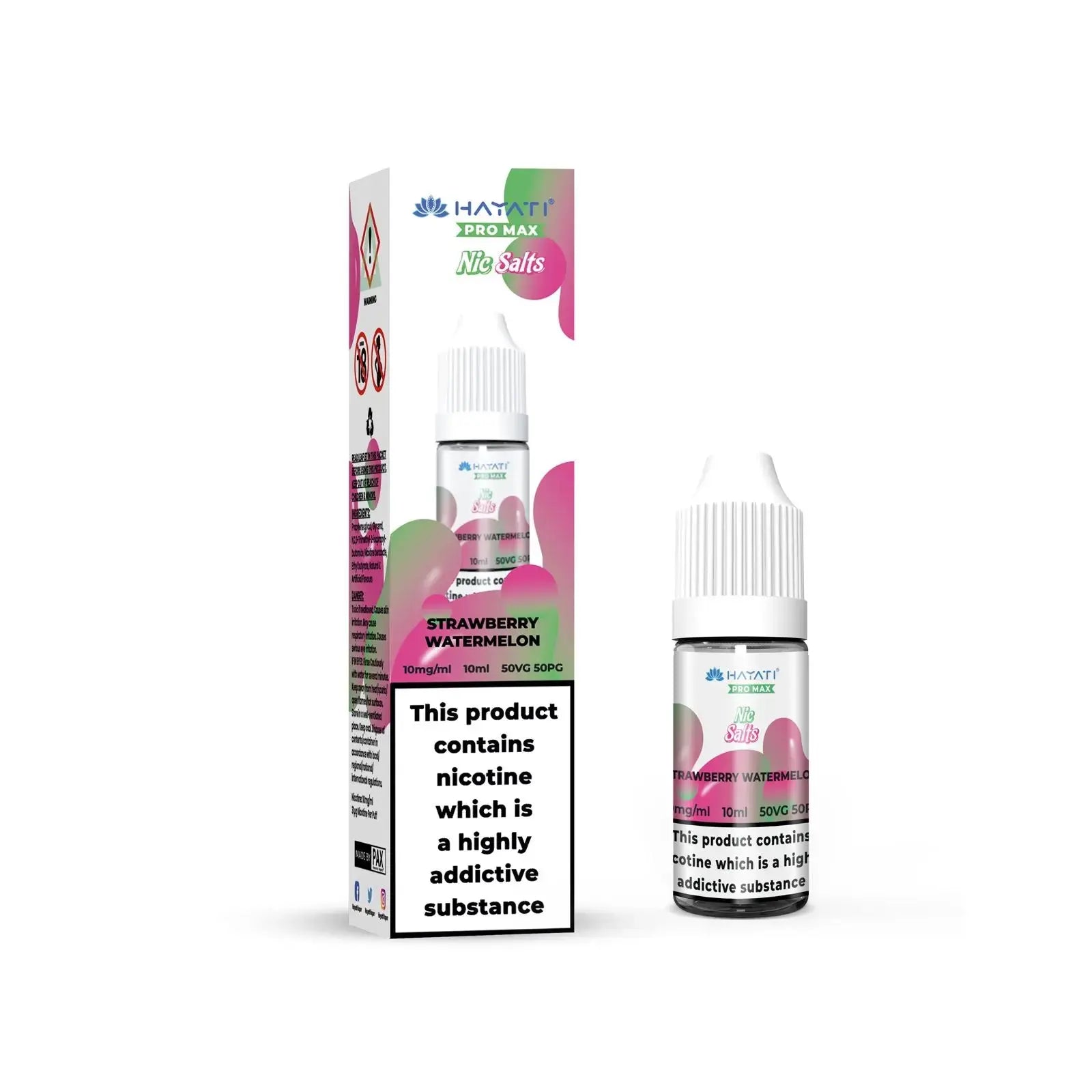 Strawberry Watermelon E-Liquid by Hayati Pro Max Nic Salts