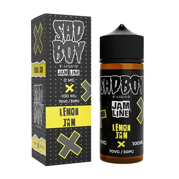 Lemon Jam Shortfill E-Liquid by Sadboy 100ml