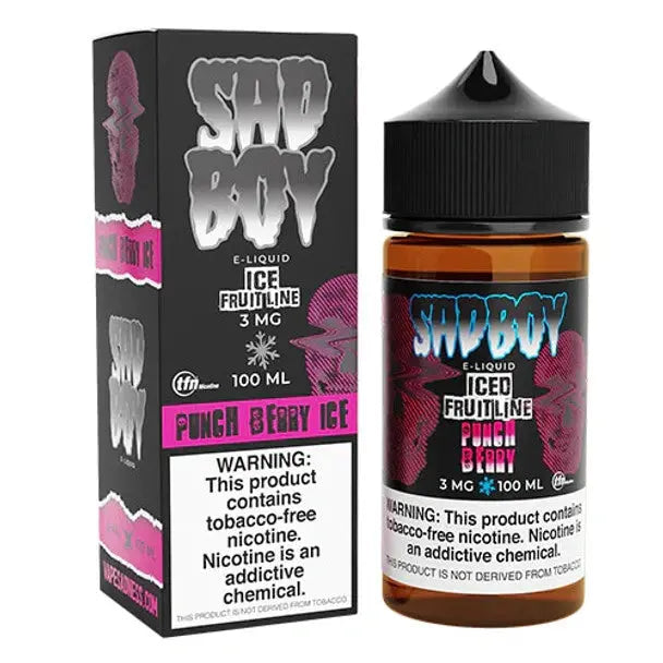 Punch Berry Ice Shortfill E-Liquid by Sadboy 100ml