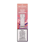 Sakura Grape Crystal Plus Prefilled Pods by SKE packaging, featuring sweet grape flavor and contains nicotine.