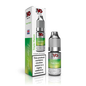 Triple Melon Nic Salt E-Liquid by IVG Salts