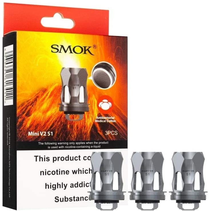 Smok Tfv-mini V2 (baby V2) Replacement Coils (3 Pack)