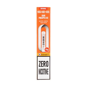 Sour Pineapple Ice Crystal Bar 600 Zero Nicotine Prefilled Pods by SKE
