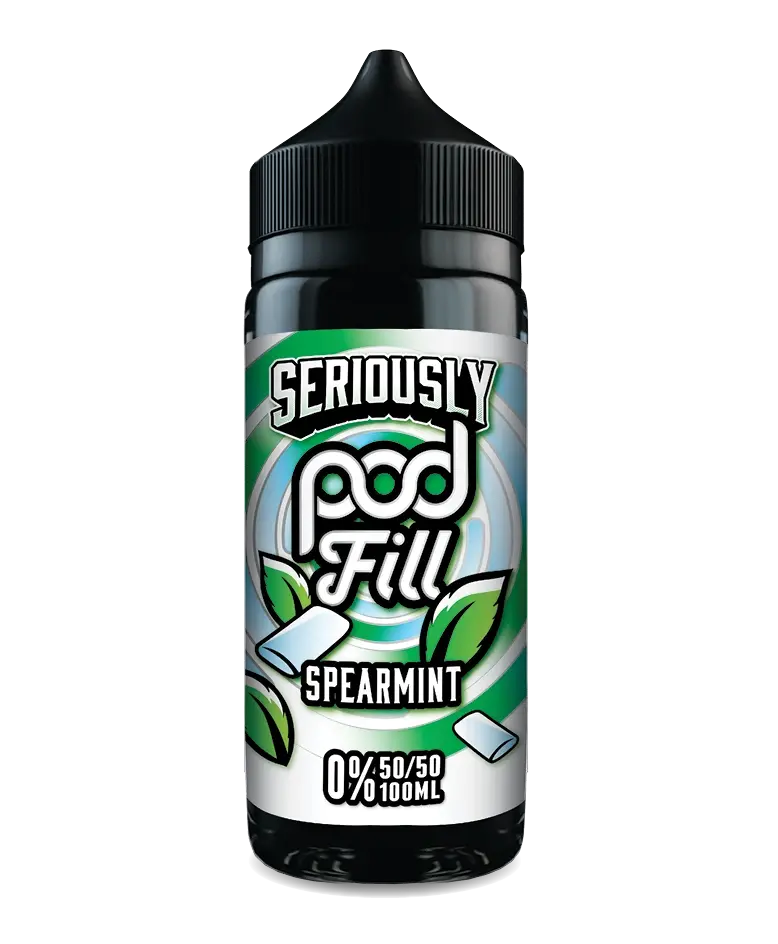 Seriously Pod Fill Spearmint E-liquid Shortfill