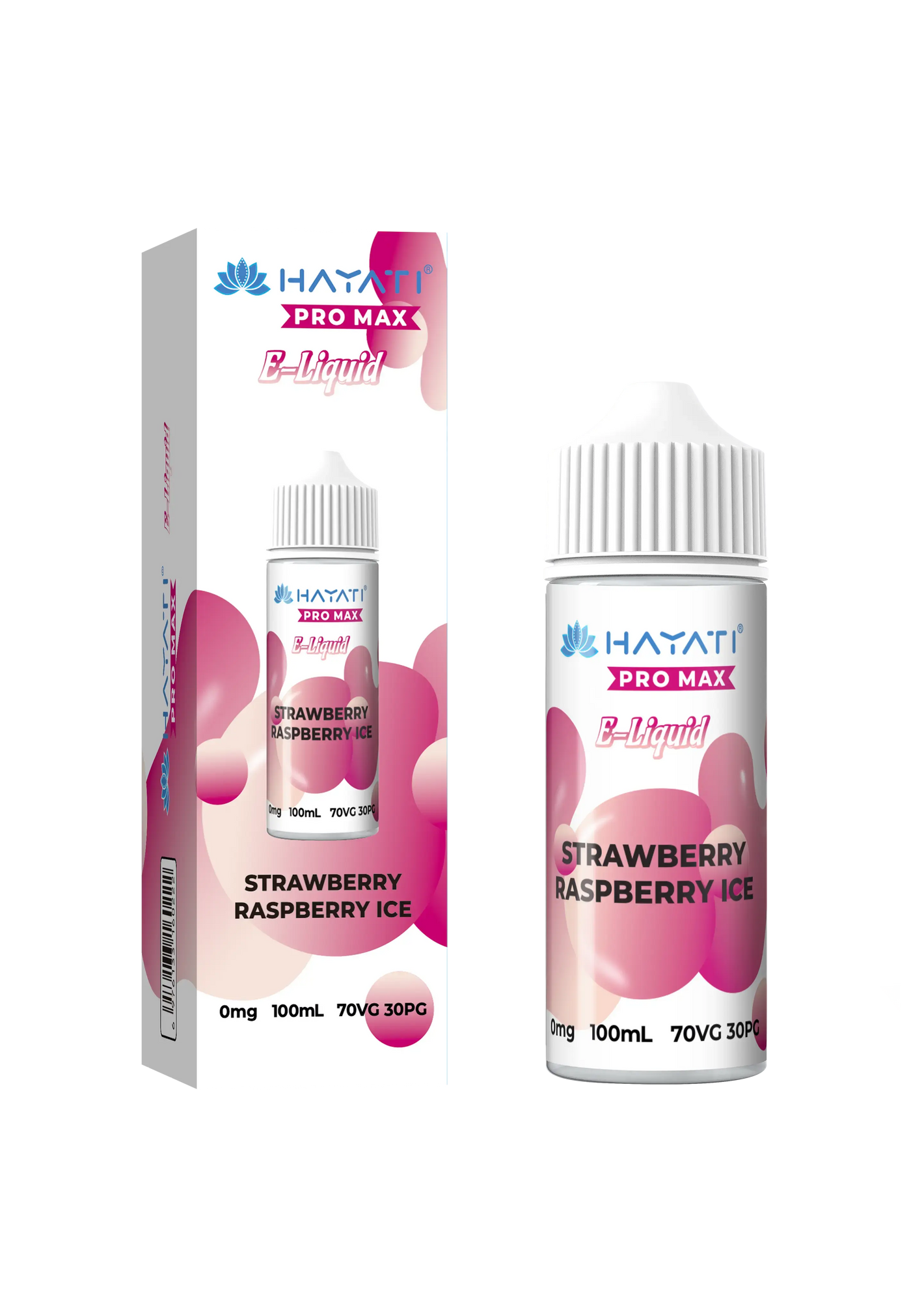 Hayati Pro Max Eliquid 70/30 - Strawberry Raspberry Ice - 100ml
