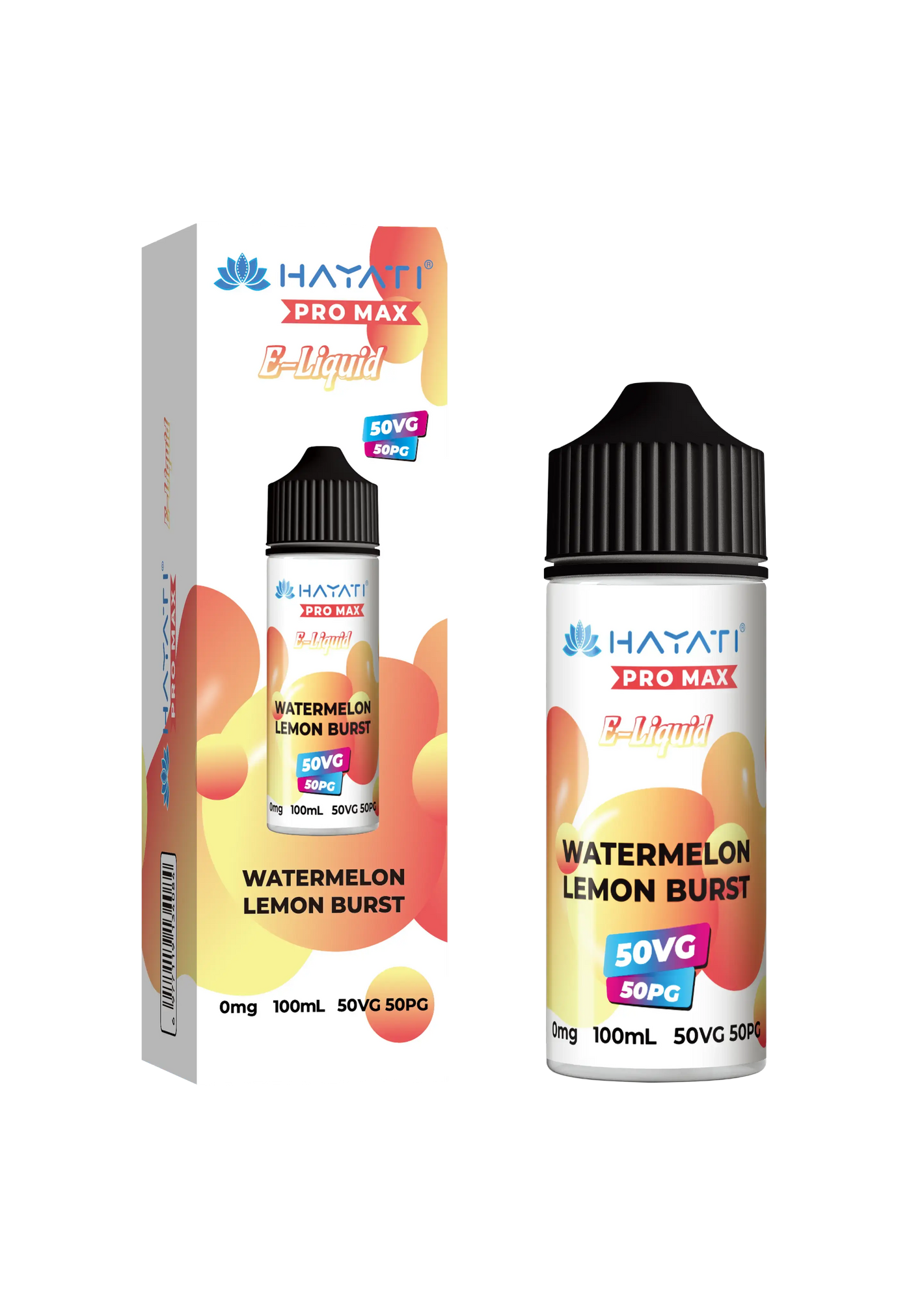 Hayati Pro Max Eliquid 50/50 Watermelon Lemon Burst - 100ml
