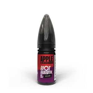Apple & Blackcurrant Nic Salt E-Liquid by Riot Bar Edition