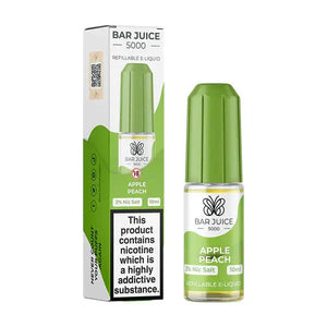Apple Peach Nic Salt E-Liquid by Bar Juice 5000