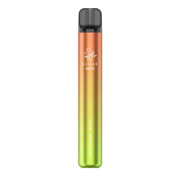 Apple Peach Elf Bar 600 V2 Disposable Vape