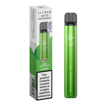 Apple Watermelon Elf Bar 600 V2 Disposable Vape