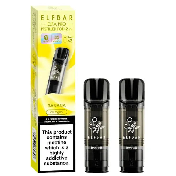 Banana Elf Bar Elfa Pro Prefilled Pod