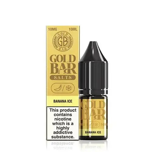 Banana Ice Nic Salt E-Liquid by Gold Bar Salts
