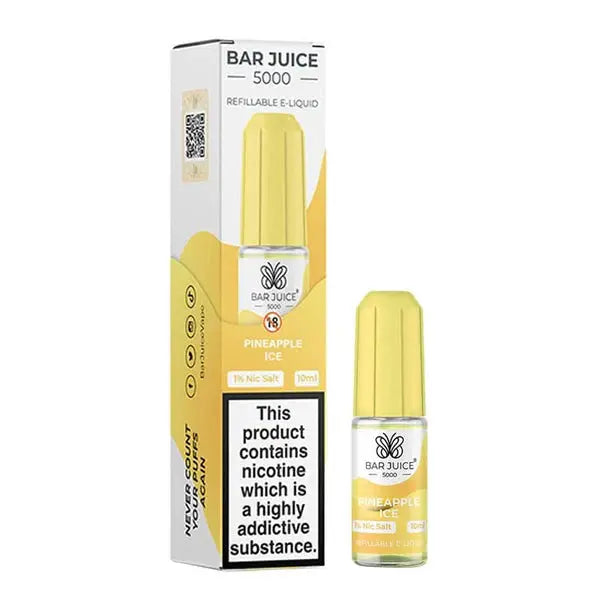 Pineapple Ice Nic Salt E-Liquid by Bar Juice 5000