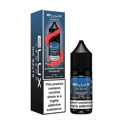 Blueberry Cherry Cranberry Nic Salt E-Liquid by Elux Legend