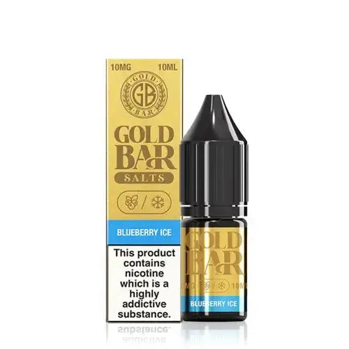 Blueberry Ice Nic Salt E-Liquid by Gold Bar Salts