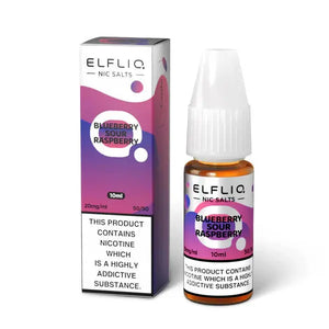 Blueberry Sour Raspberry Nic Salt E-Liquid by Elf Bar Elfliq