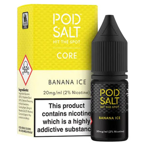 Banana Ice Nic Salt E-Liquid by Pod Salt