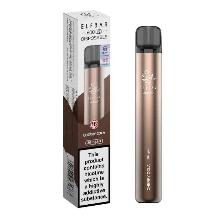 Cherry Cola Elf Bar 600 V2 Disposable Vape