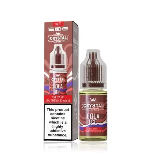Cola Ice Nic Salt E-Liquid by Crystal Original