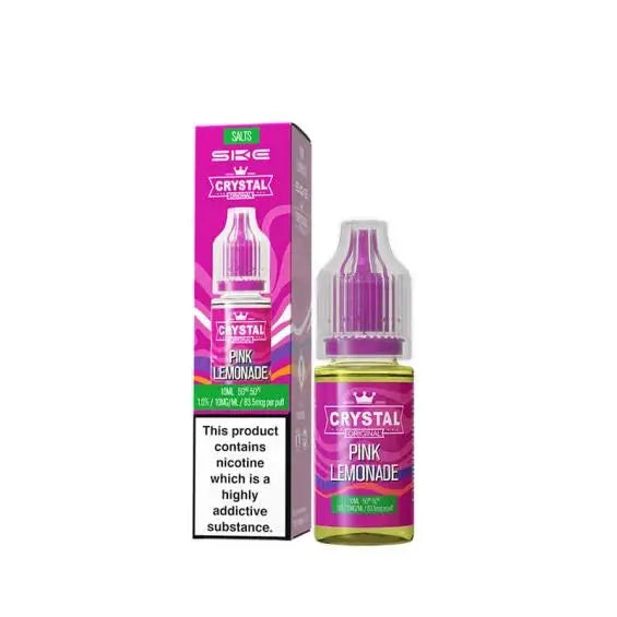 Pink Lemonade Nic Salt E-Liquid by Crystal Original
