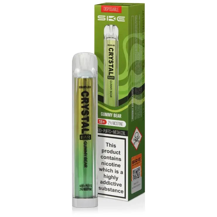 SKE Crystal Bar Gummy Bear/Fruit Gum Disposable Vape