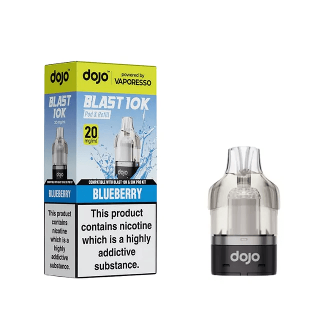 Vaporesso Dojo Blast 10K Blueberry Prefilled Pods