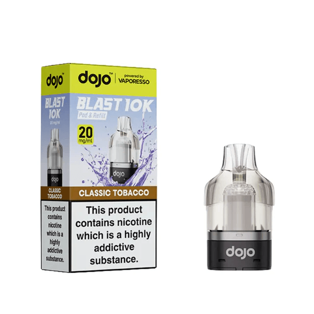 Vaporesso Dojo Blast 10K Classic Tobacco Prefilled Pods