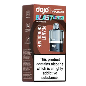 Peanut Chocolate Vaporesso Dojo Blast 6000 Prefilled Pod