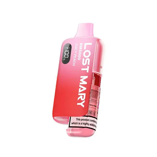 Juicy Peach Lost Mary BM6000 Disposable Vape Kit