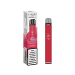 Elf Bar 600 Prefilled Pod Kit in watermelon flavor with packaging, featuring a sleek design and nicotine warning.