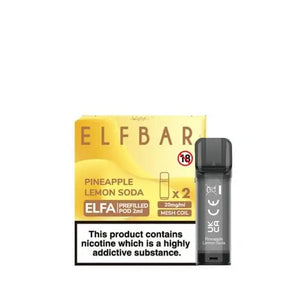 Pineapple Lemon Soda Elf Bar Elfa Prefilled Pod